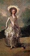 Francisco Goya Marquise of Pontejos France oil painting artist